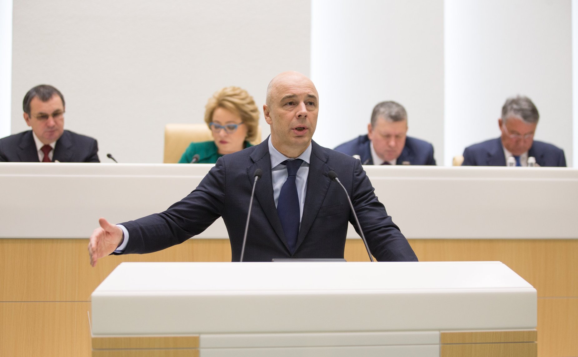 Министр финансов РФ А. Силуанов