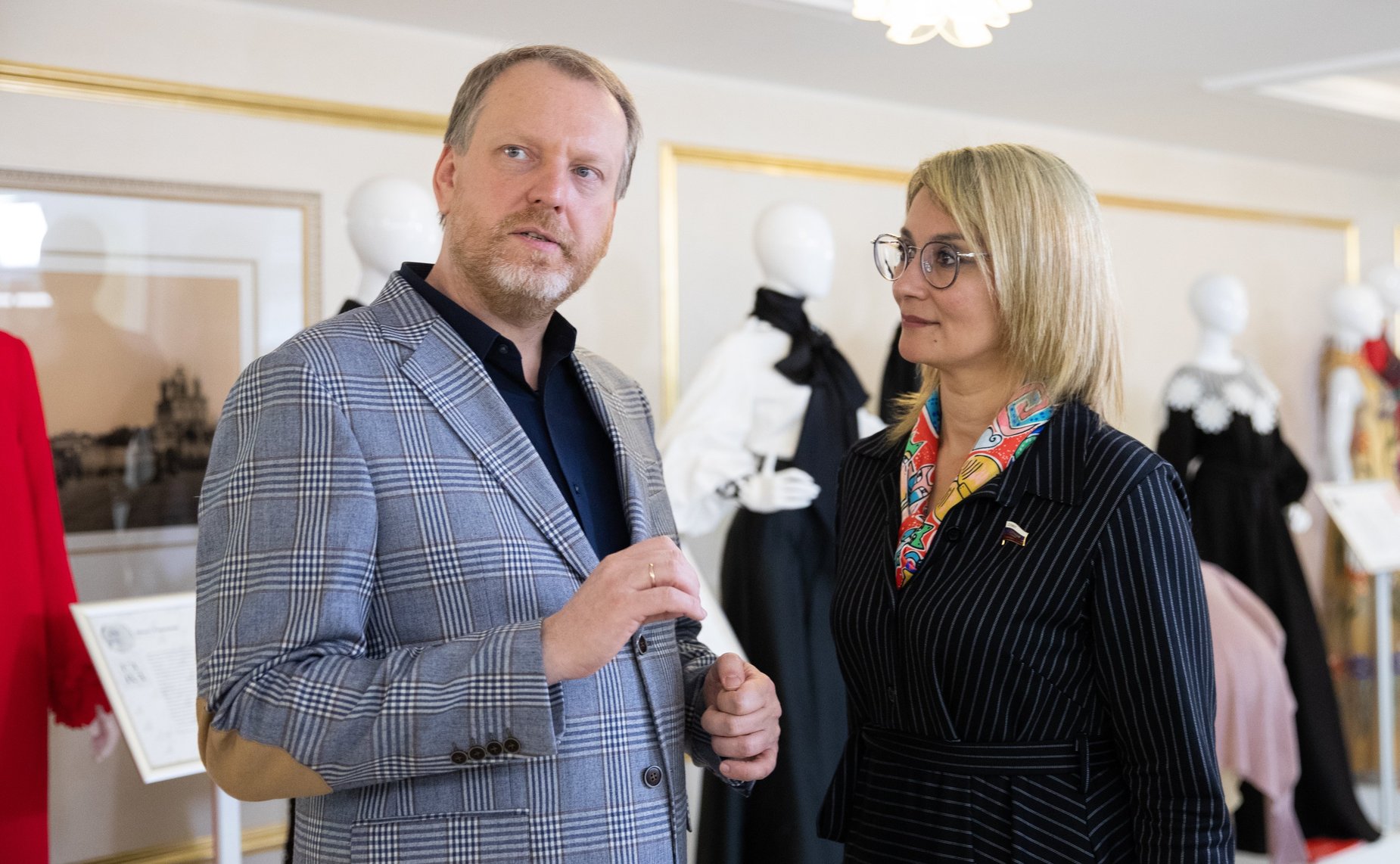 Открытие выставки «Отечественные дизайнеры – российским женщинам»