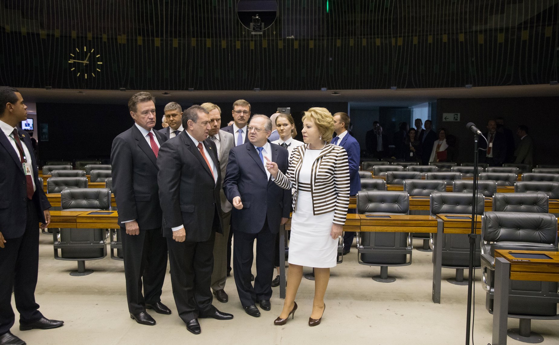 В. Матвиенко и делегация СФ посетили Парламент Бразилии