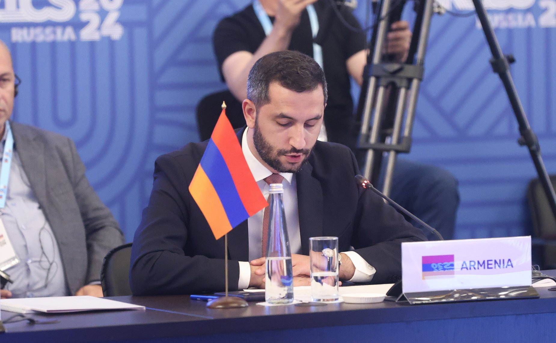 Х Парламентский форум БРИКС. Пленарное заседание «Роль парламентов в противодействии фрагментации многосторонней торговой системы и преодолении угроз, связанных с последствиями глобальных кризисов»