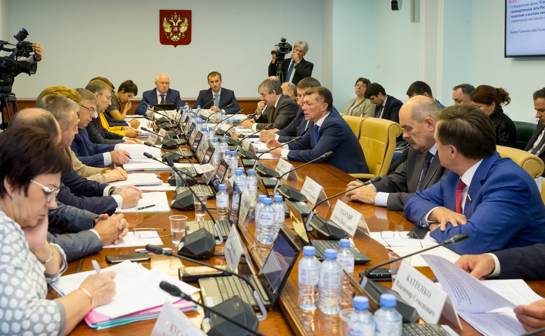 Заседание Комитета СФ по социальной политике