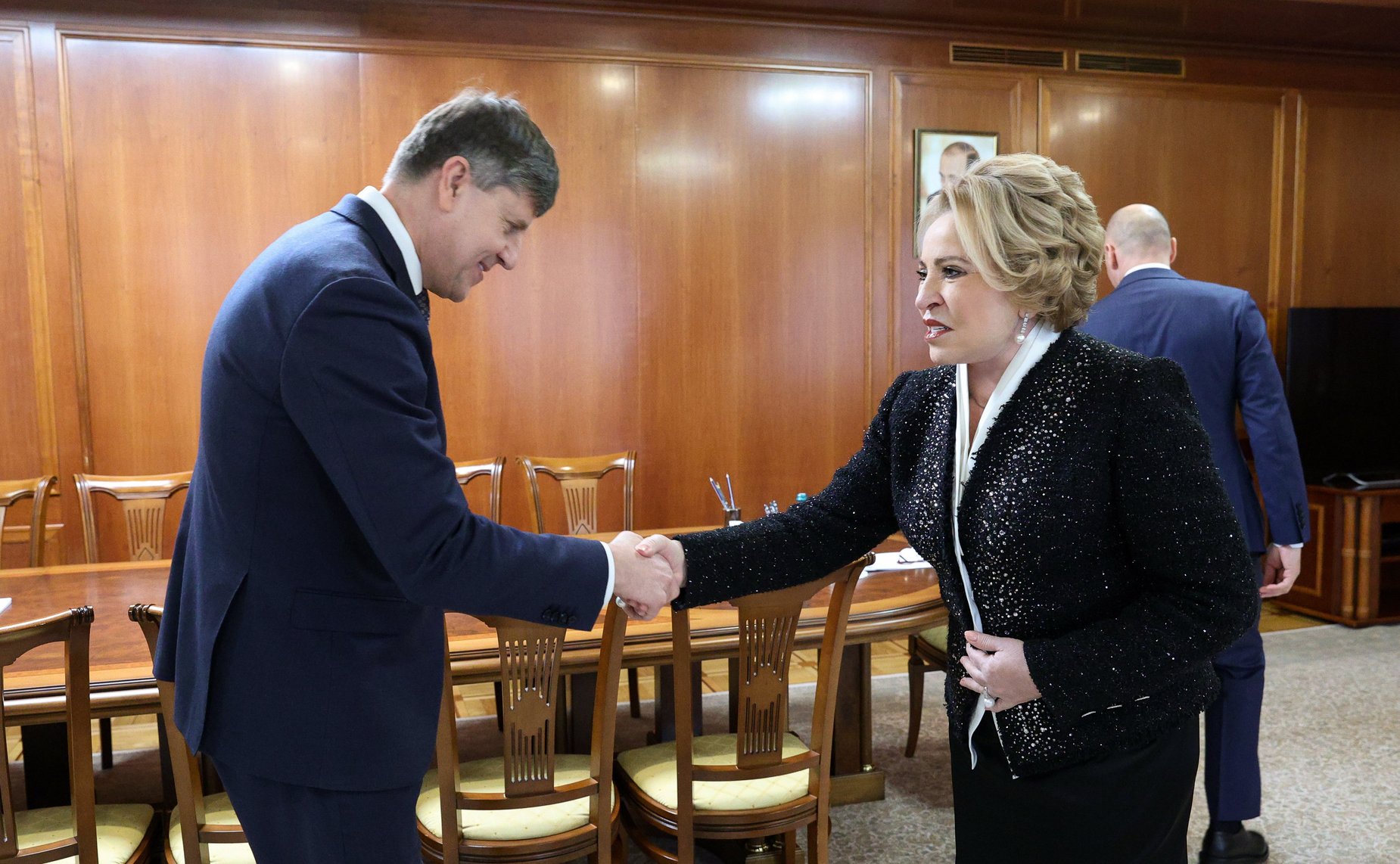 Встреча Председателя Совета Федерации Валентины Матвиенко с руководством Калининградской области