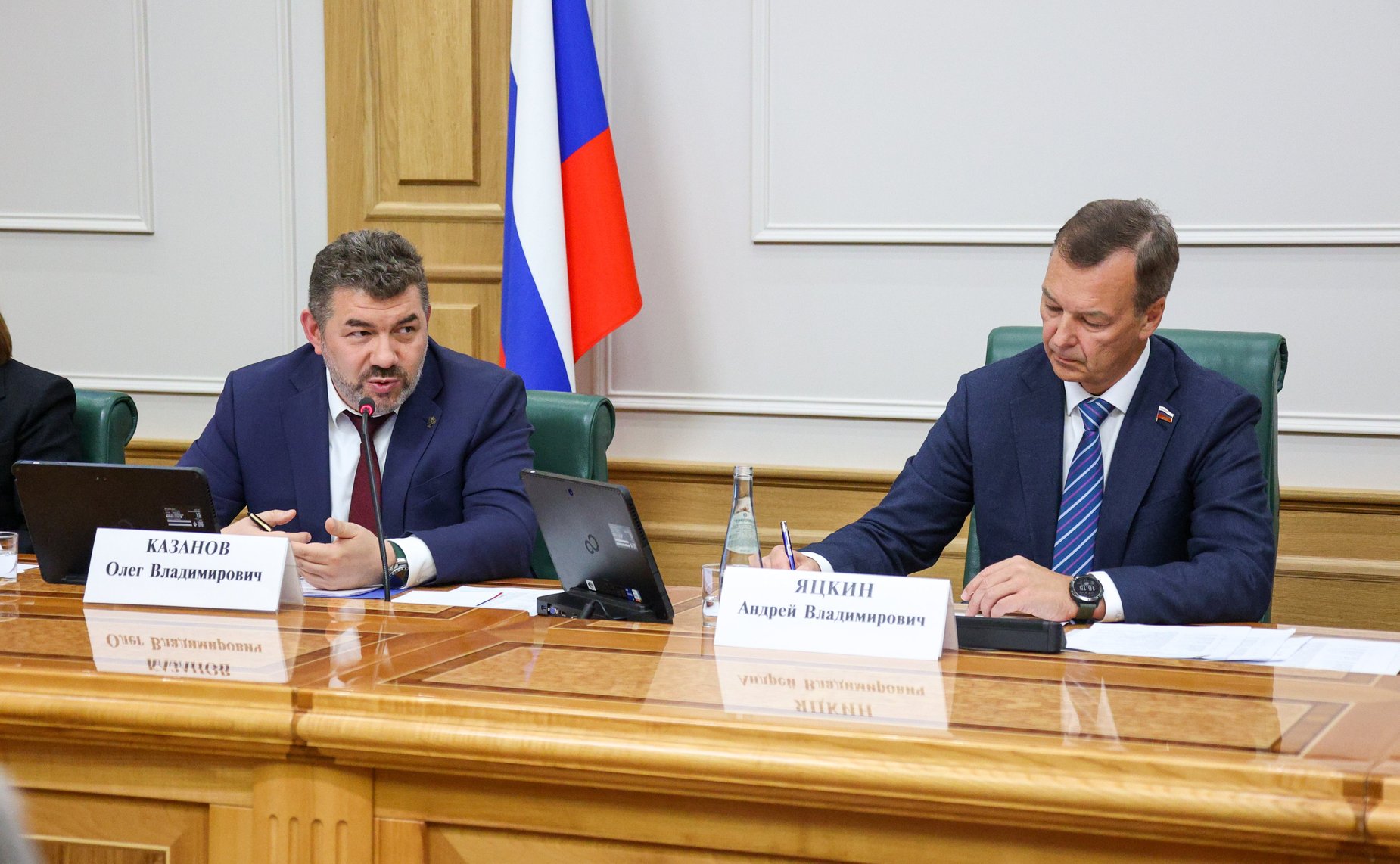 «Парламентский диалог» с руководителем Федерального агентства по недропользованию Олегом Казановым