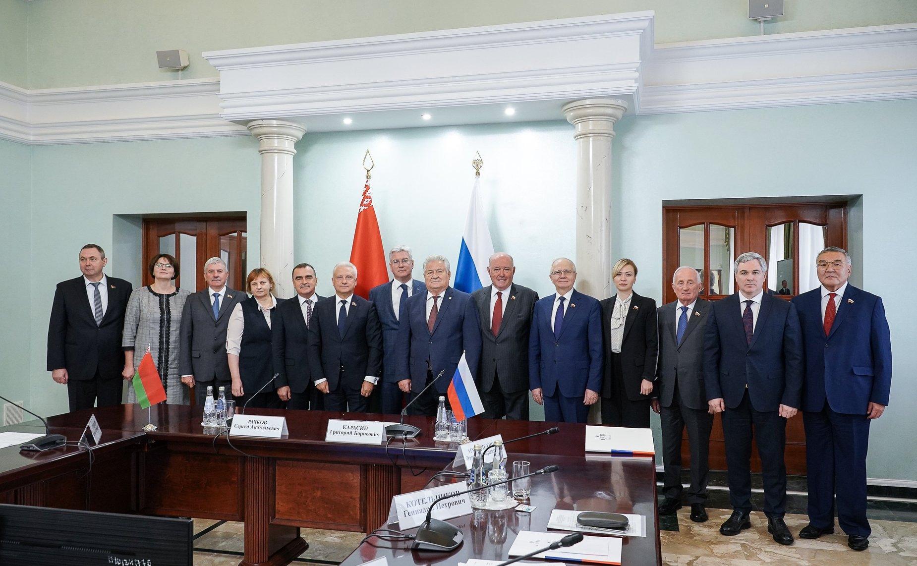 Совместное заседание Комитета СФ по международным делам и Постоянной комиссии Совета Республики Национального собрания Республики Беларусь по международным делам и национальной безопасности