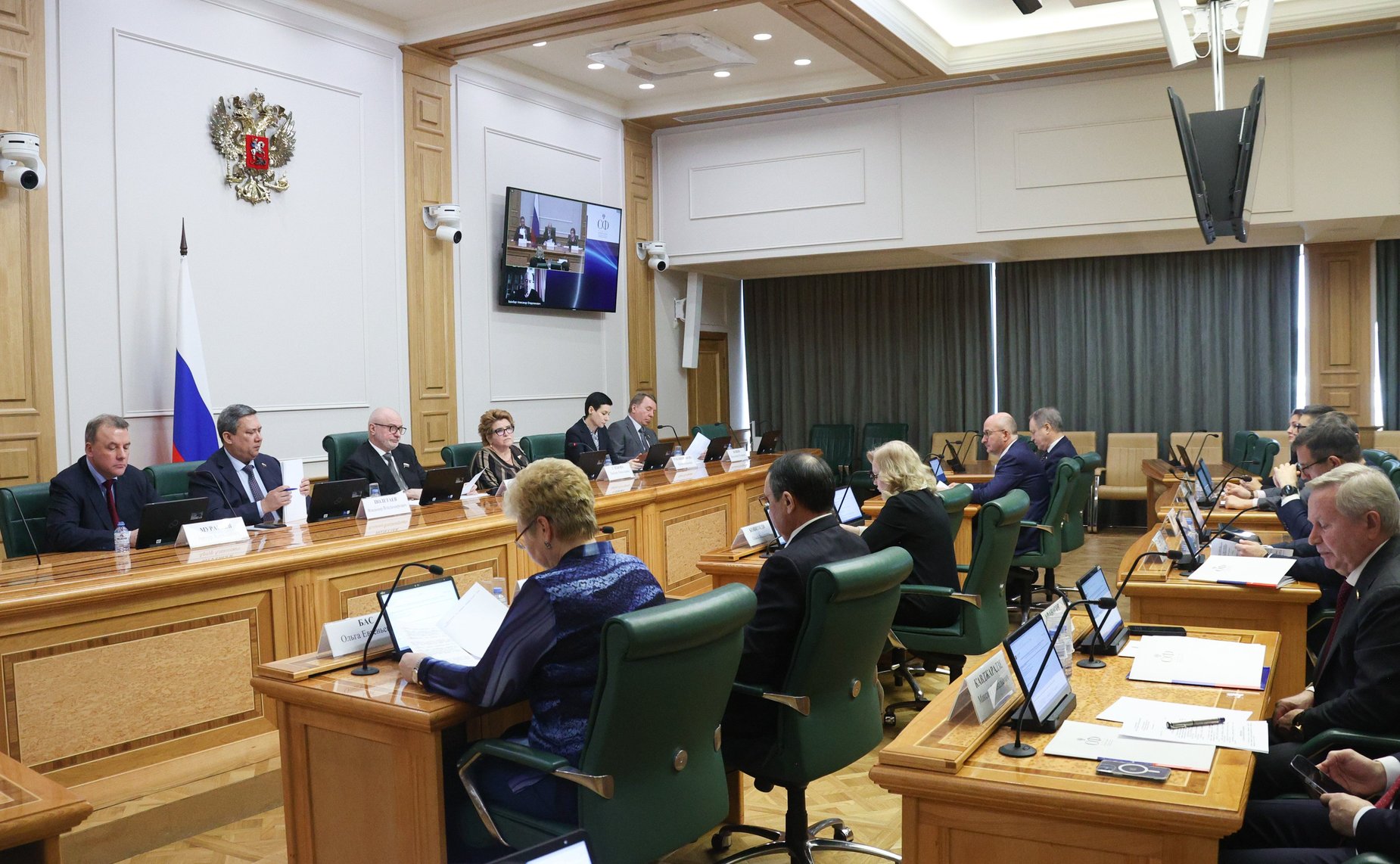 Заседание Комитета СФ по конституционному законодательству и государственному строительству