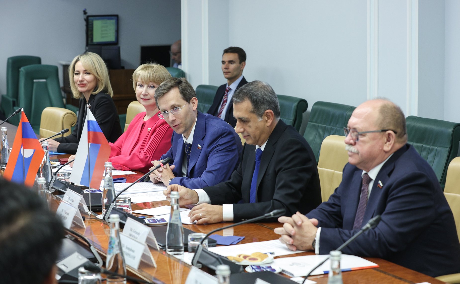 Совместное заседание группы по сотрудничеству СФ с Национальным Собранием Лаосской Народно-Демократической Республики и группы дружбы «Лаос-Россия» в Национальном Собрании Лаосской Народно-Демократической Республики