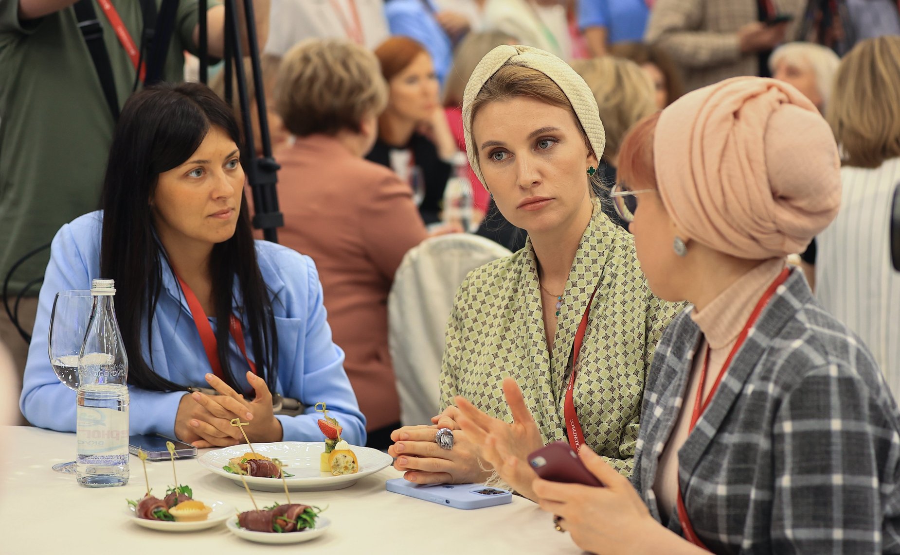 Дискуссионная сессия «Роль женщин в формировании будущего России» в рамках Петербургского международного экономического форума