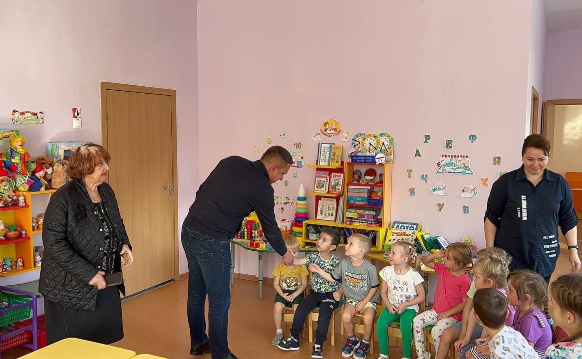 Айрат Гибатдинов посетил Детский сад №148 в Ульяновске