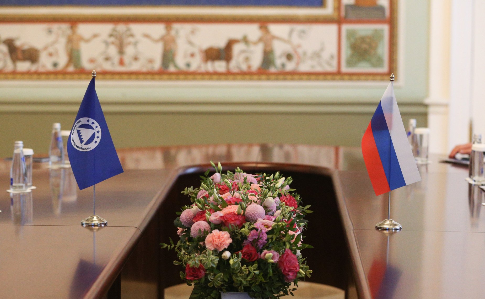 Встреча Председателя СФ Валентины Матвиенко с Председателем Центральноамериканского парламента Фанни Каролиной Салинас Фернандес