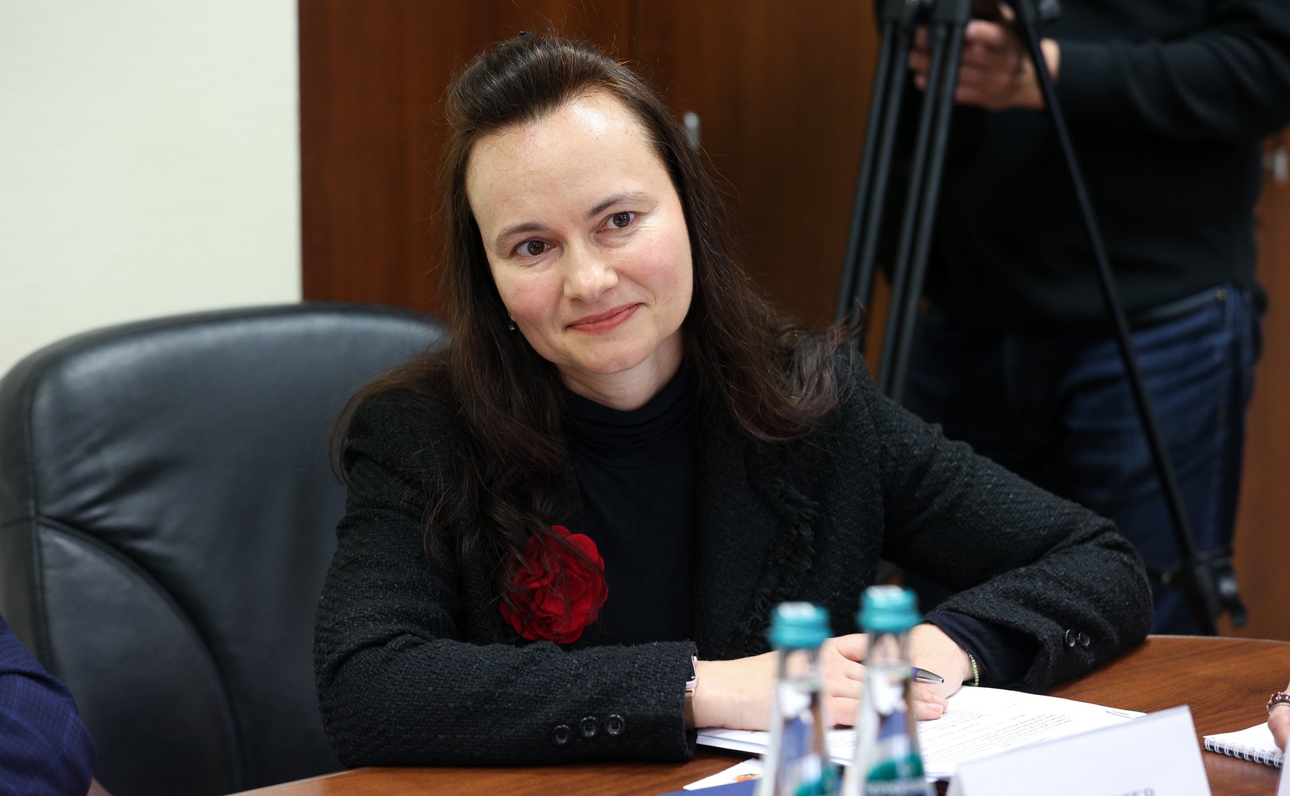 Встреча первого заместителя председателя Комитета СФ по науке, образованию и культуре Ильяса Умаханова с Чрезвычайным и Полномочным Послом Республики Индонезии в РФ Жозе Антонио Морато Таварешем