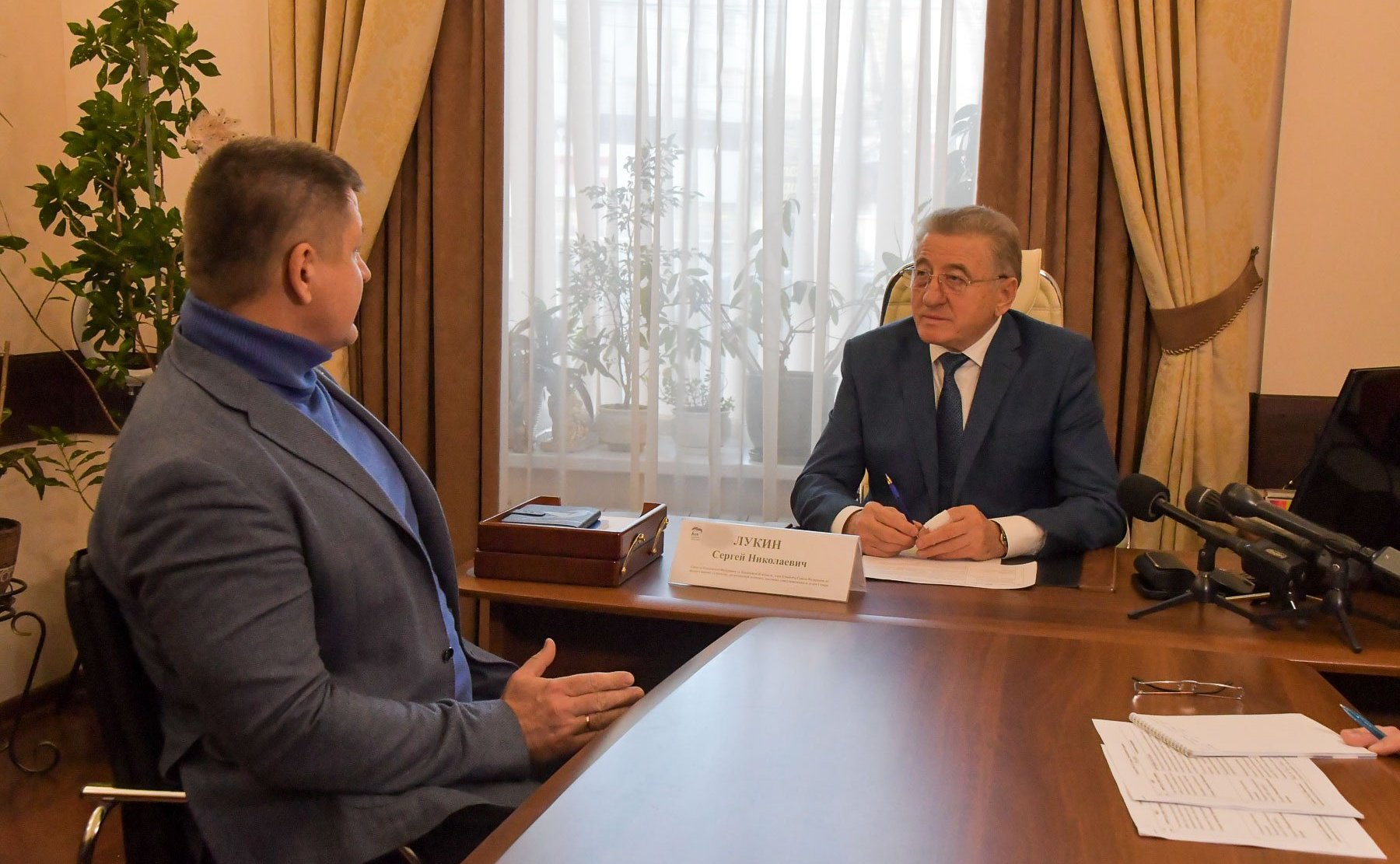 Сергей Лукин провел личный прием граждан