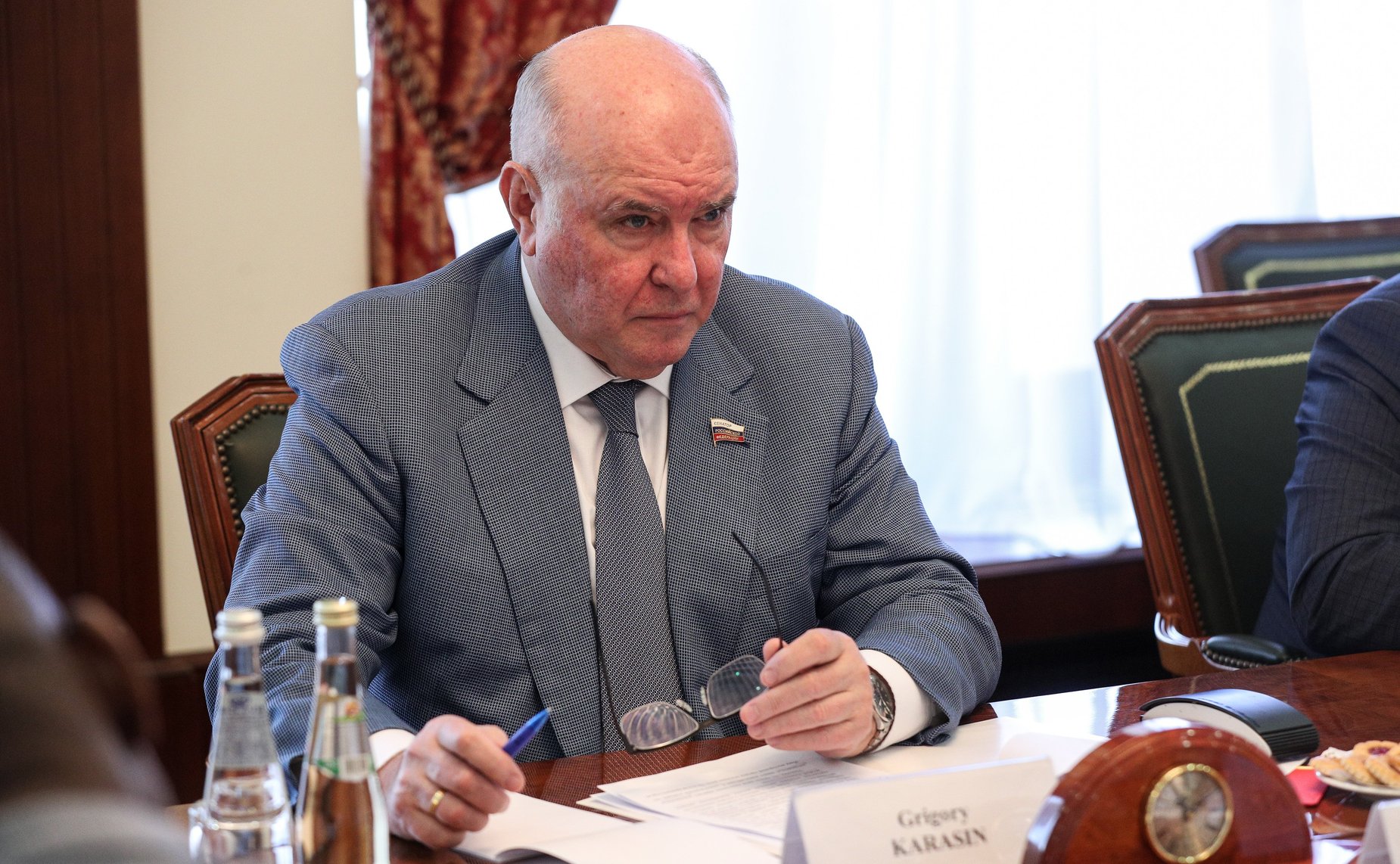 Председатель Комитета СФ по международным делам Григорий Карасин