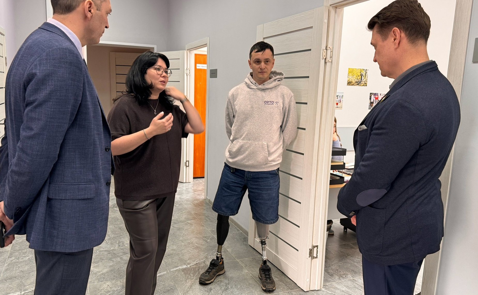 Олег Голов в Уфе посетил протезно-ортопедические центры