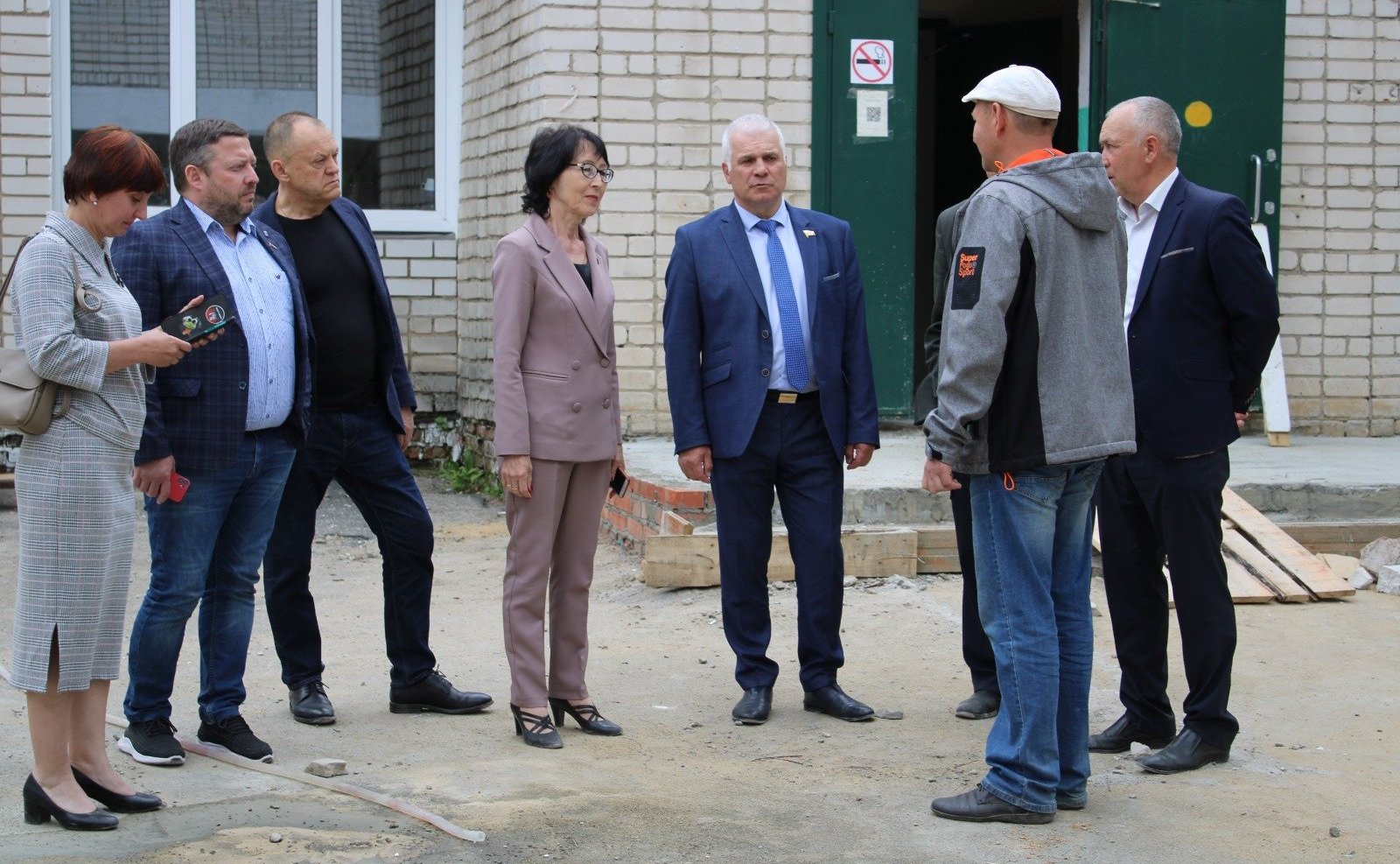 Сергей Мартынов оценил ход капитального ремонта в школах Параньгинского района