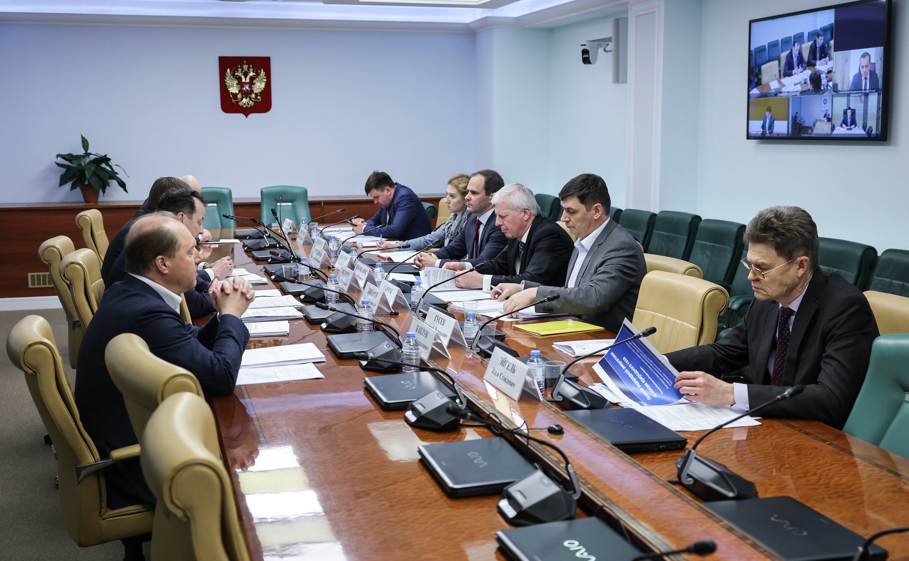 Круглый стол Комитета СФ по экономической политике на тему «Развитие низкоуглеродной энергетики в РФ: возобновляемые источники энергии, производство водорода, системы накопления энергии»
