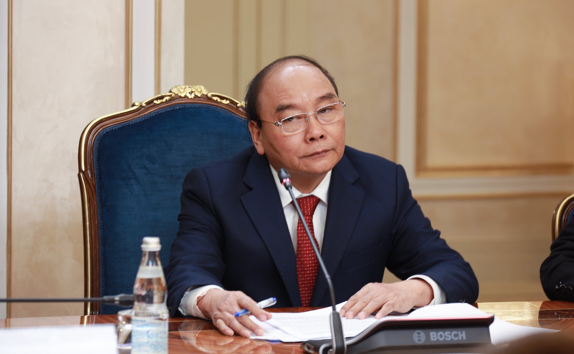 Председатель Совета Федерации Валентина Матвиенко встретилась с Президентом Социалистической Республики Вьетнам Нгуен Суан Фуком