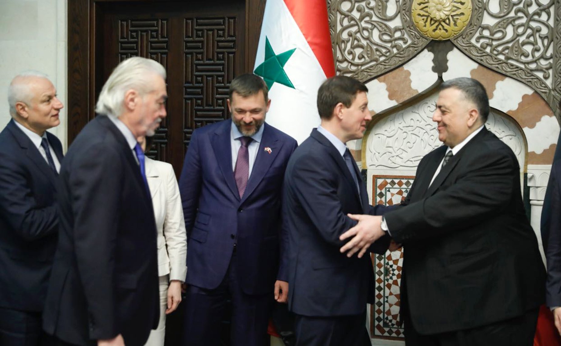 Российская делегация во главе с заместителем Председателя Совета Федерации Андреем Турчаком посетила Сирию