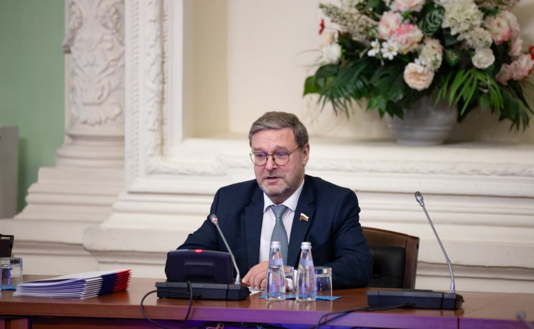 Константин Косачев выступил перед слушателями Высших дипломатических курсов Дипакадемии МИД России