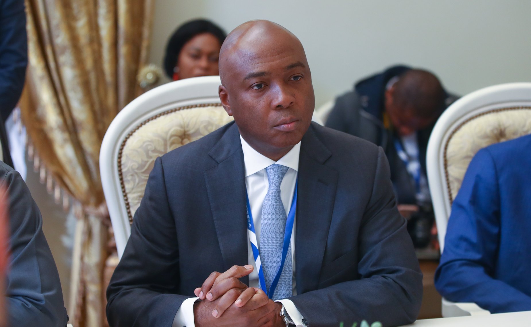 Валентина Матвиенко провела встречу с Председателем Сената Национальной Ассамблеи Федеративной Республики Нигерия Абубакаром Букола Сараки