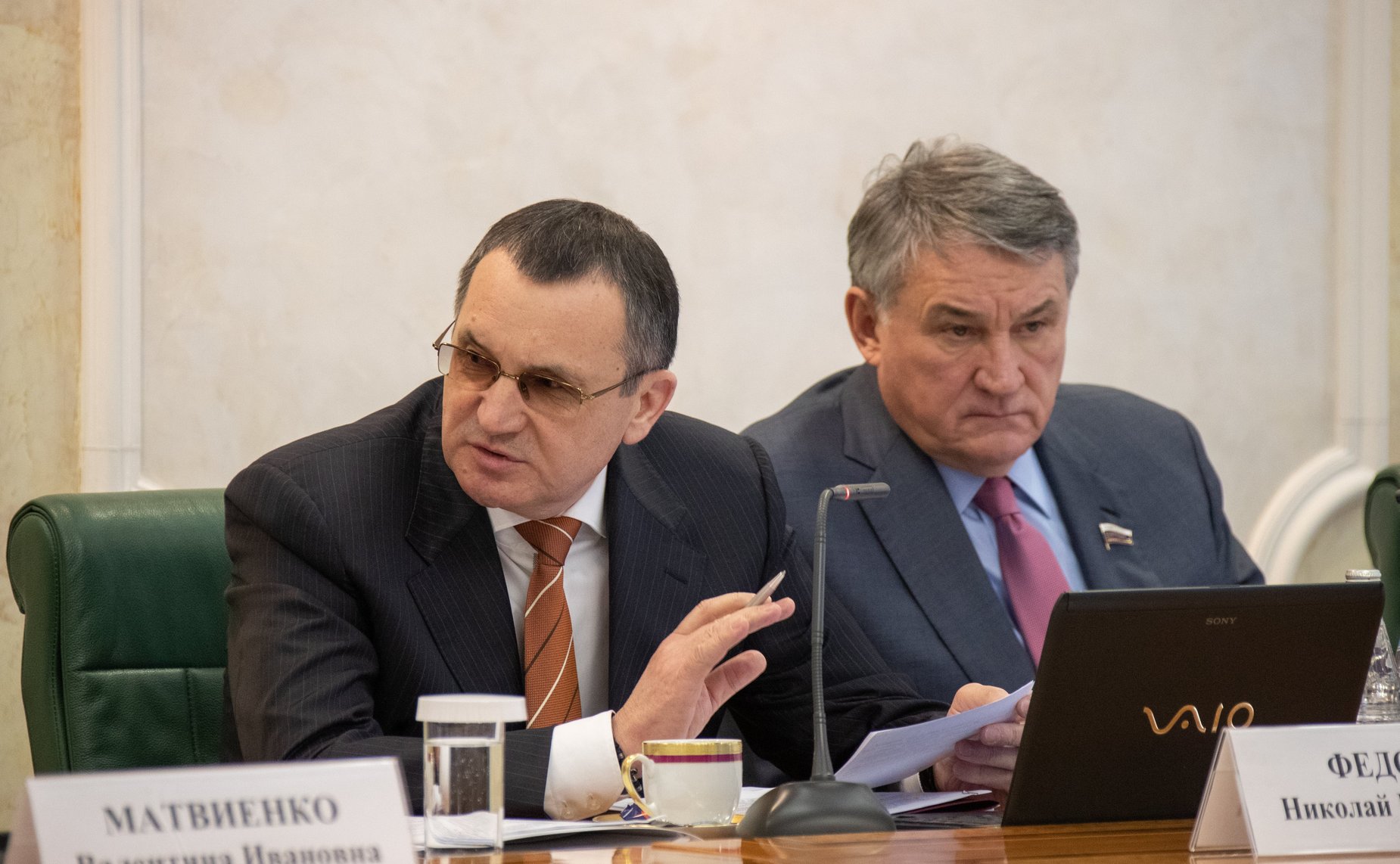 Николай Федоров и Юрий Воробьев