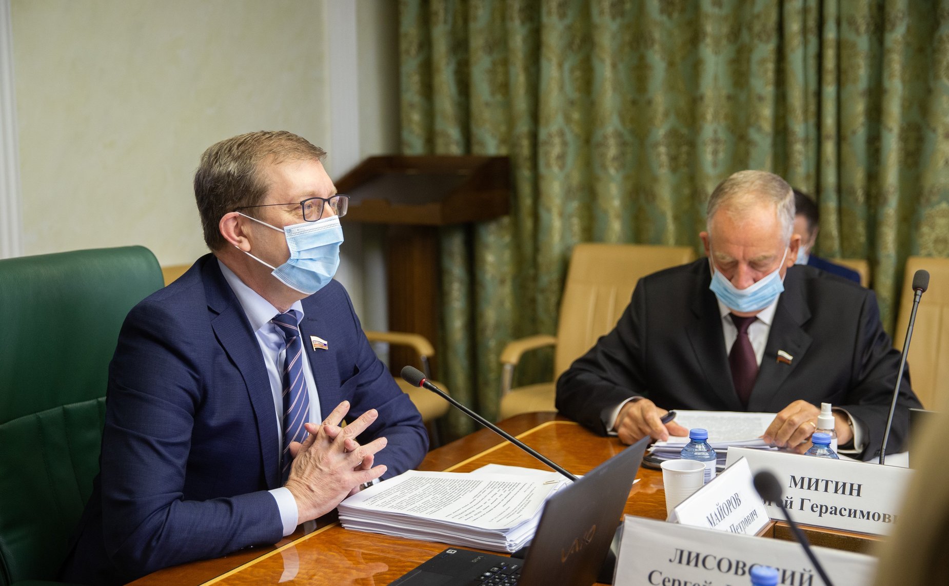 Алексей Майоров и Сергей Митин