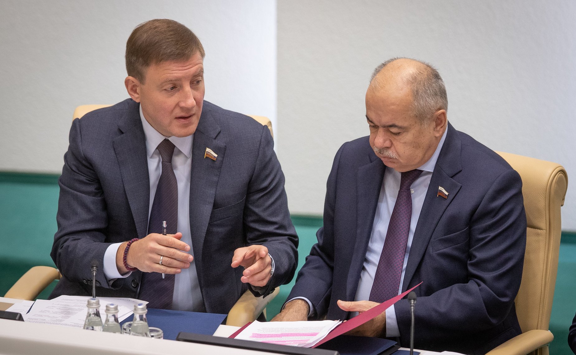 Андрей Турчак и Ильяс Умаханов