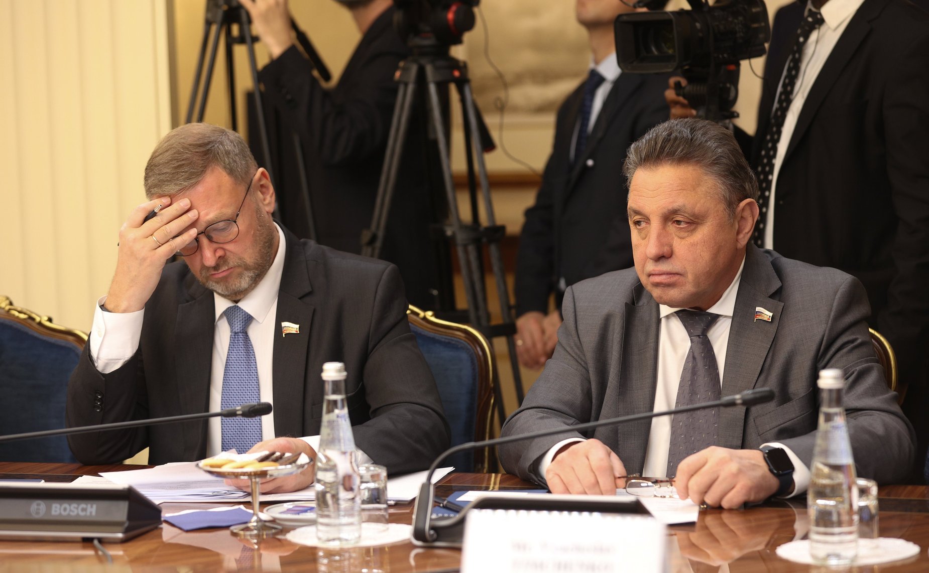 Встреча Председателя СФ Валентины Матвиенко с супругой Президента Республики Зимбабве, основателем благотворительного фонда «Ангел надежды» Ауксиллией Мнангагвой