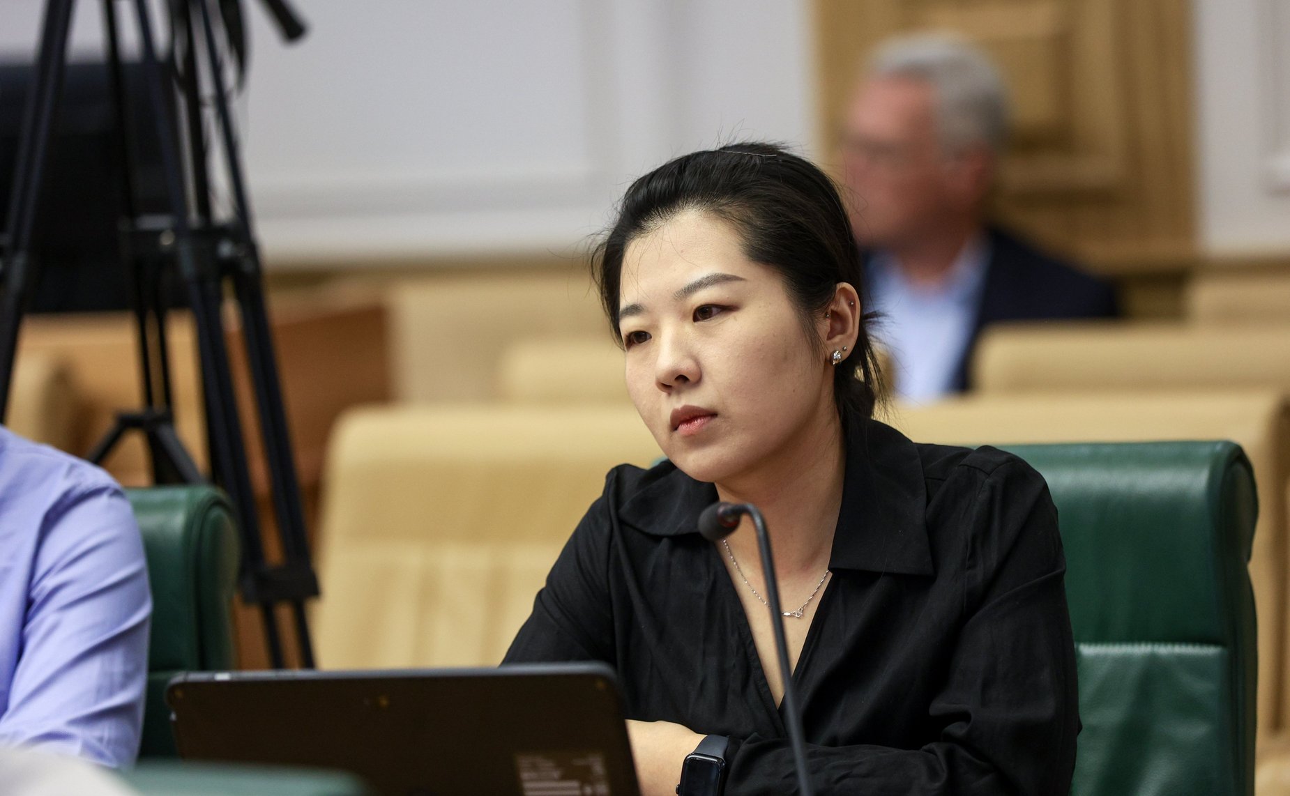 Встреча заместителя Председателя СФ Константина Косачева с участниками Практикума молодых гуманитариев «Новые связи для нового мира», организованного Международным молодежным центром РУДН им. Патриса Лумумбы