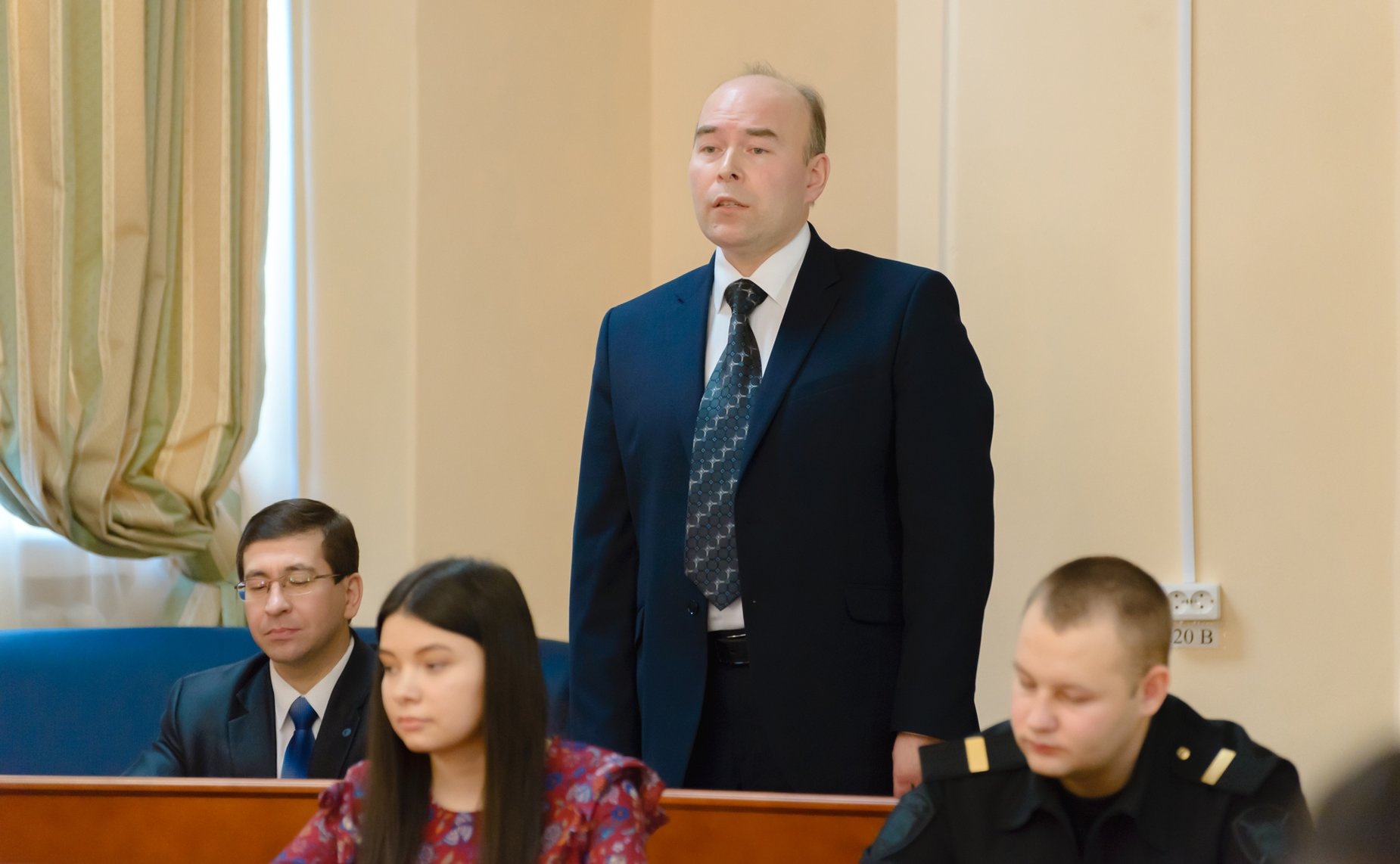 Встреча Н. Федорова со студентами и преподавателями Чувашской государственной сельскохозяйственной академии