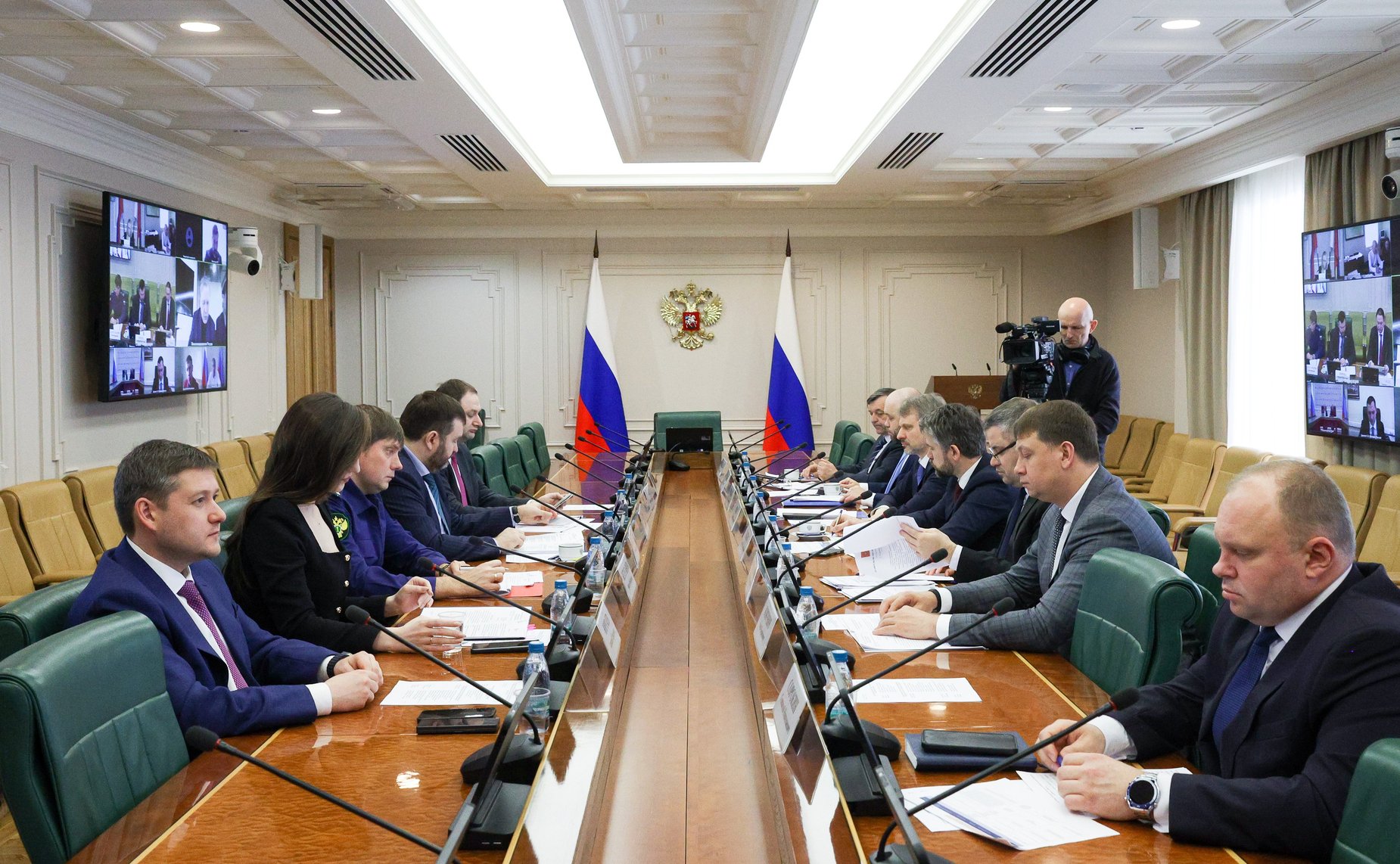 Совещание Комитета Совета Федерации по экономической политике на тему «Вопросы выполнения плана мероприятий по реализации стратегии устойчивого развития Приазовья до 2040 года»