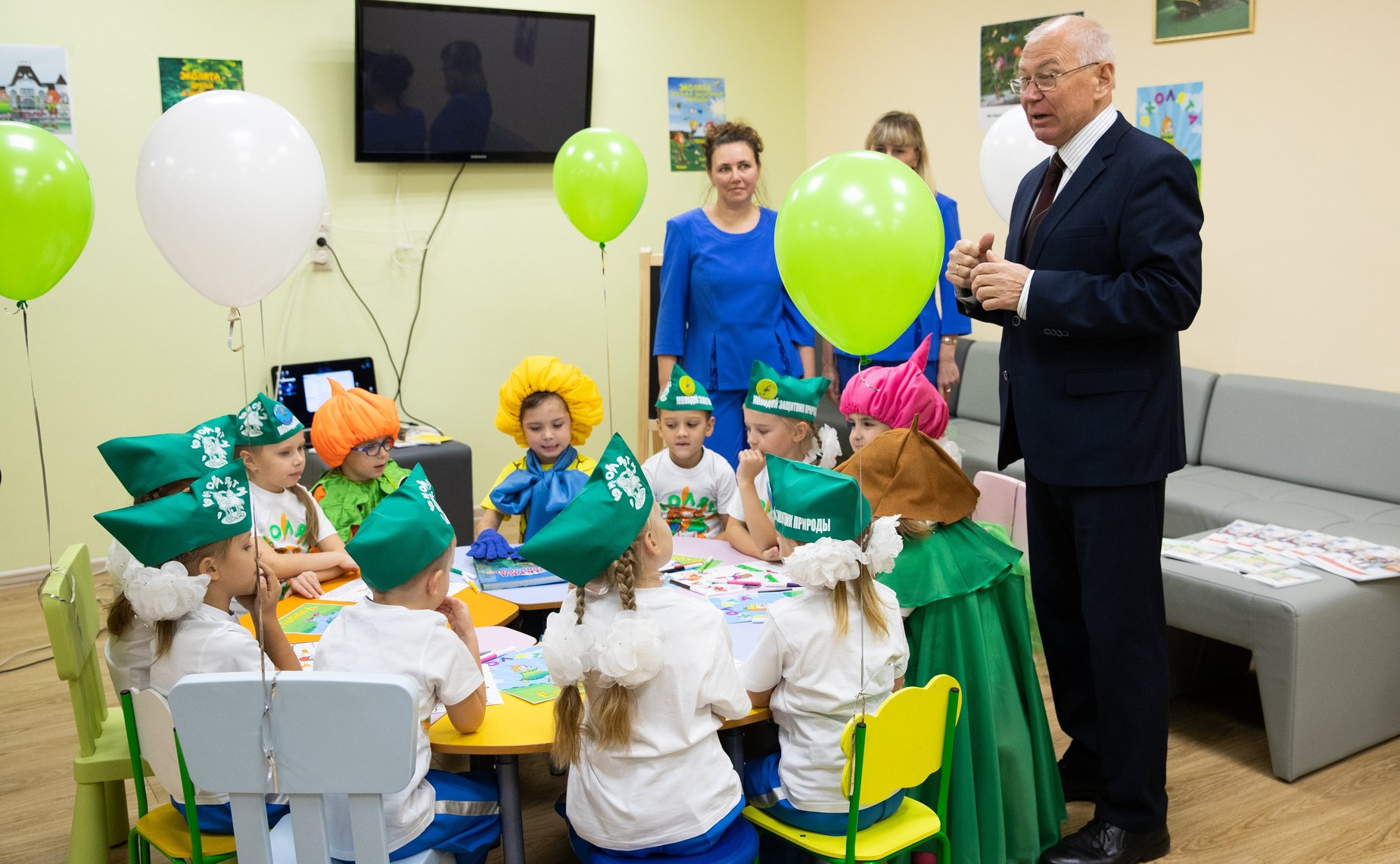 Открытие выставки «Россия – территория Эколят – Молодых защитников природы» и проекта «Комнаты Эколят» на вокзалах Москвы