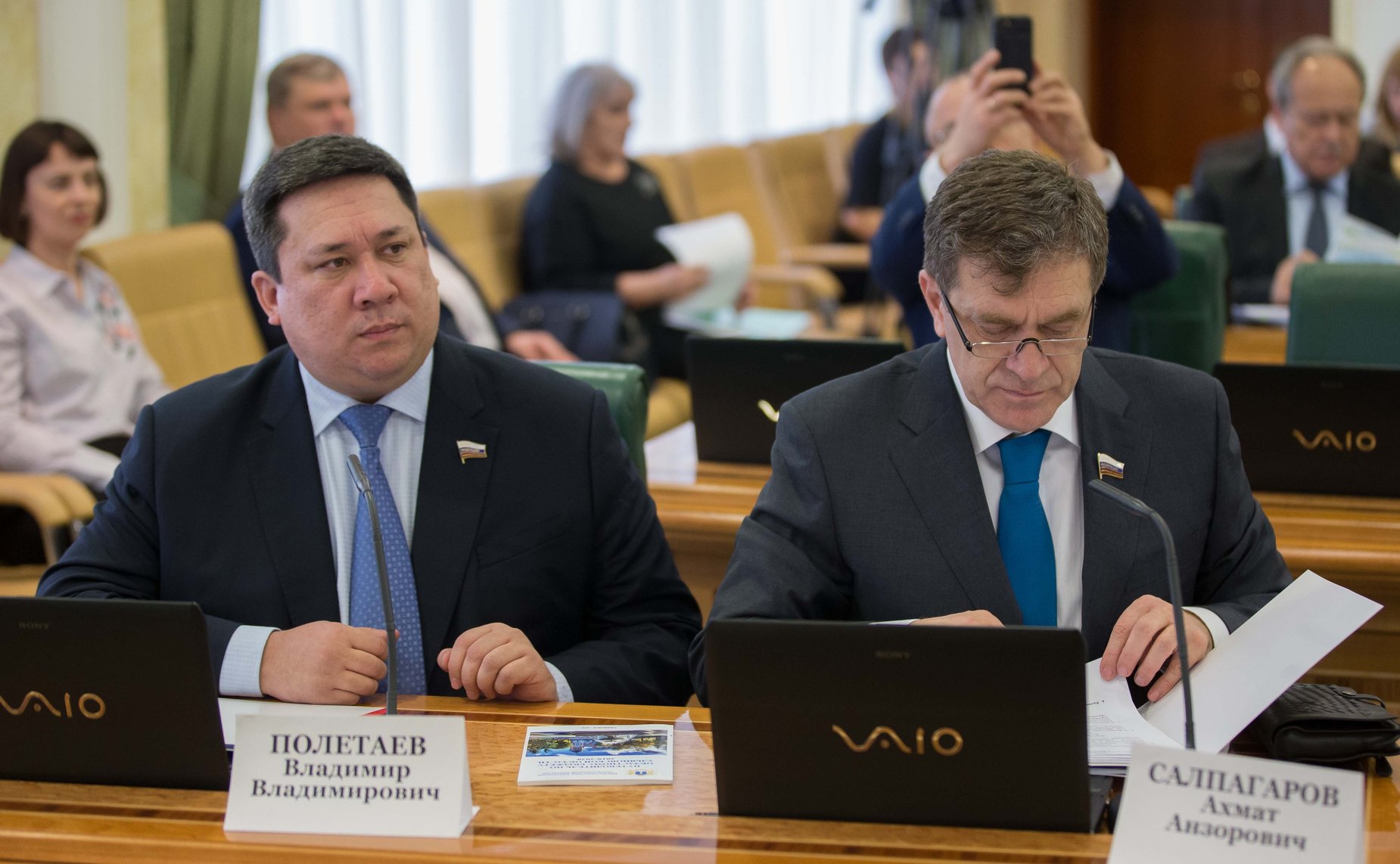 Владимир Полетаев и Ахмат Салпагаров