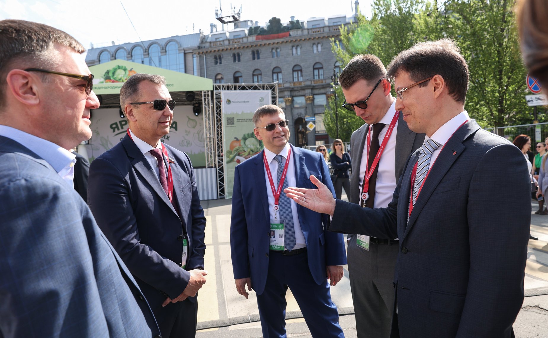 Открытие ярмарки Российской экологической продукции в рамках X Невского международного экологического конгресса