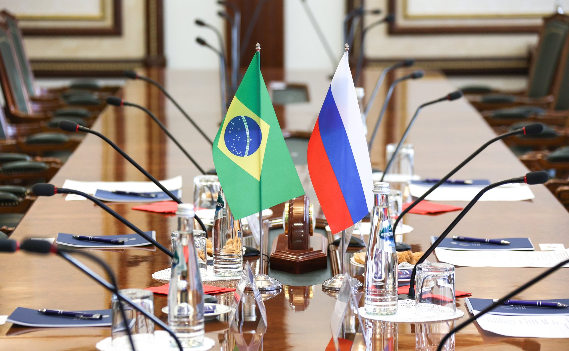 Встреча Сергея Рябухина с Чрезвычайным и Полномочным Послом Федеративной Республики Бразилии в Российской Федерации Родриго де Лимой Баэной Соаресом