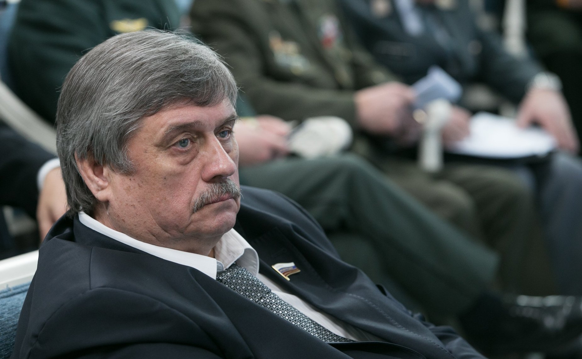 М. Козлов на брифинге для военных атташе иностранных государств, аккредитованных в Российской Федерации