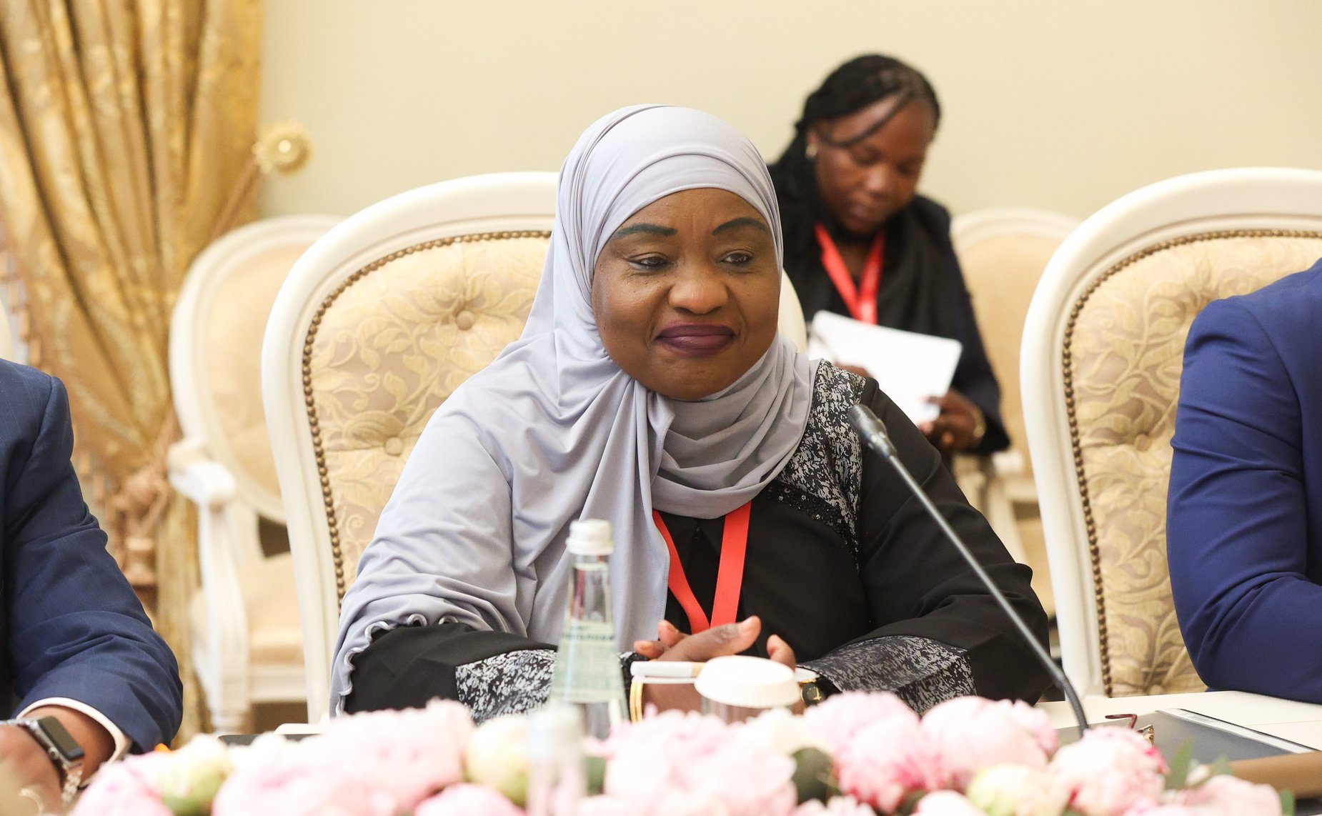 Встреча Валентины Матвиенко с Председателем Ассамблеи Республики Мозамбик Маргаридой Талапой