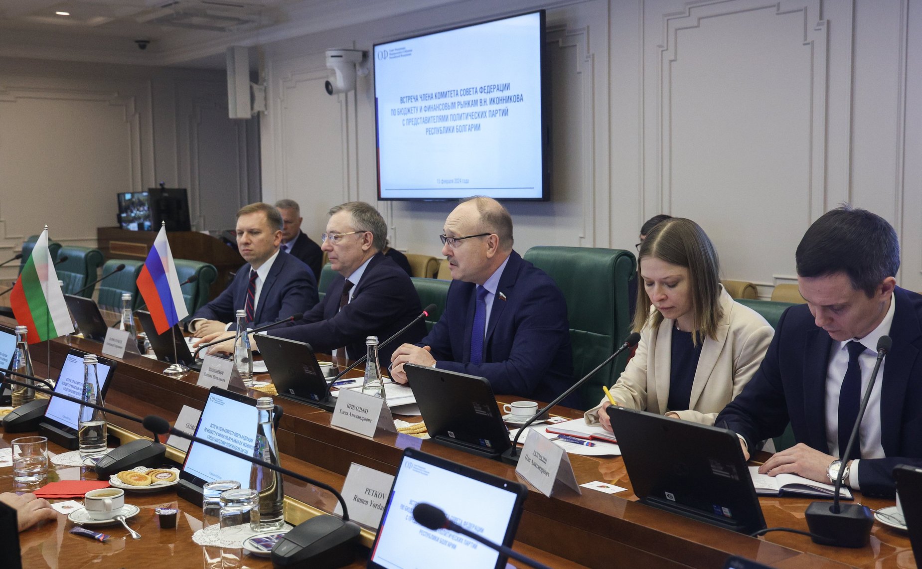 Василий Иконников провел встречу с представителями политических партий Болгарии
