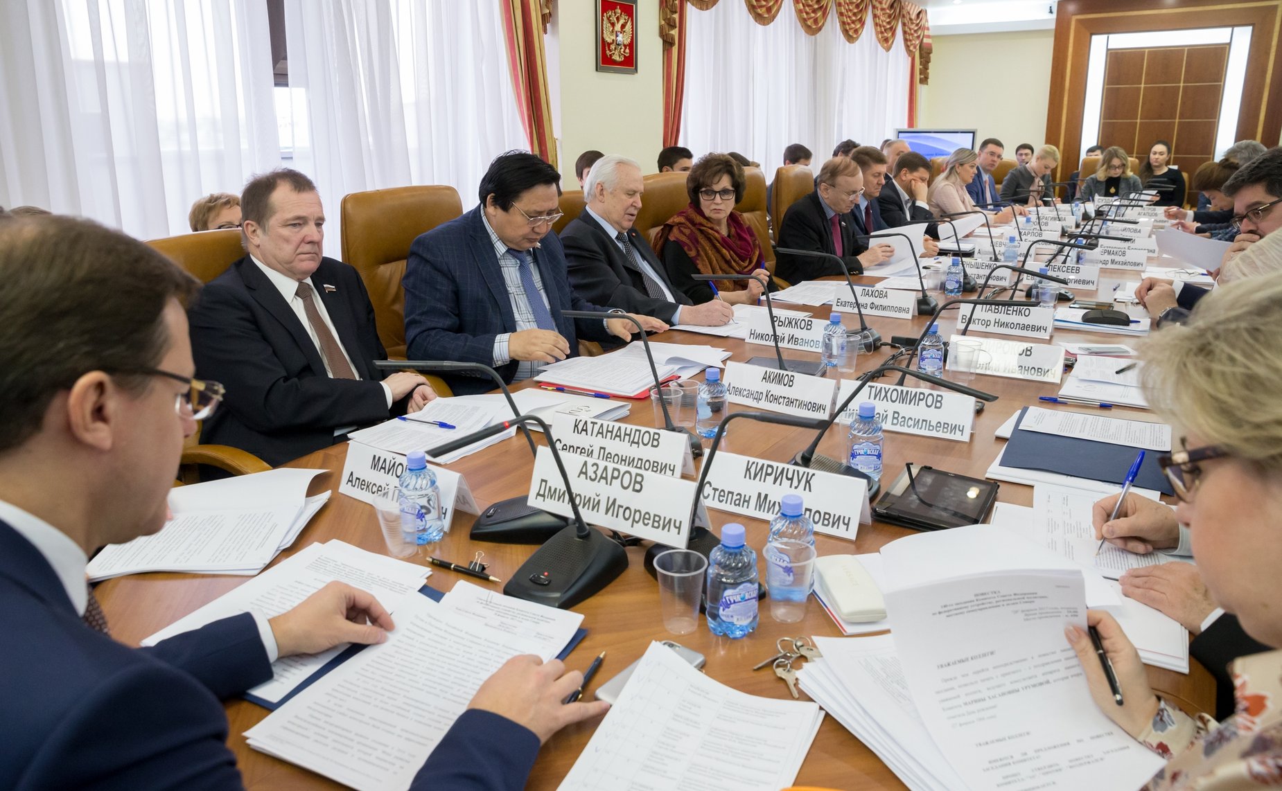 Заседание Комитета СФ по федеративному устройству, региональной политике, местному самоуправлению и делам Севера