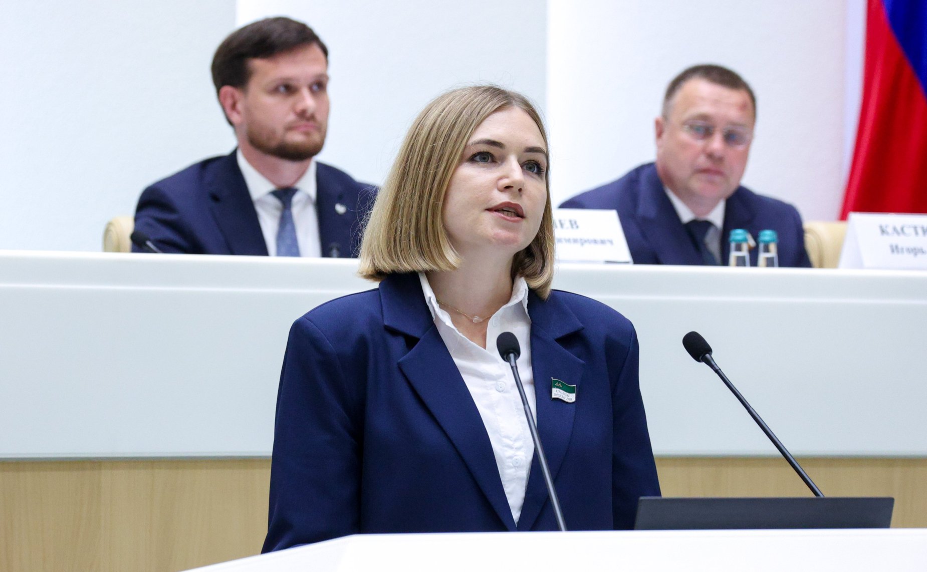 Заседание Палаты молодых законодателей при Совете Федерации