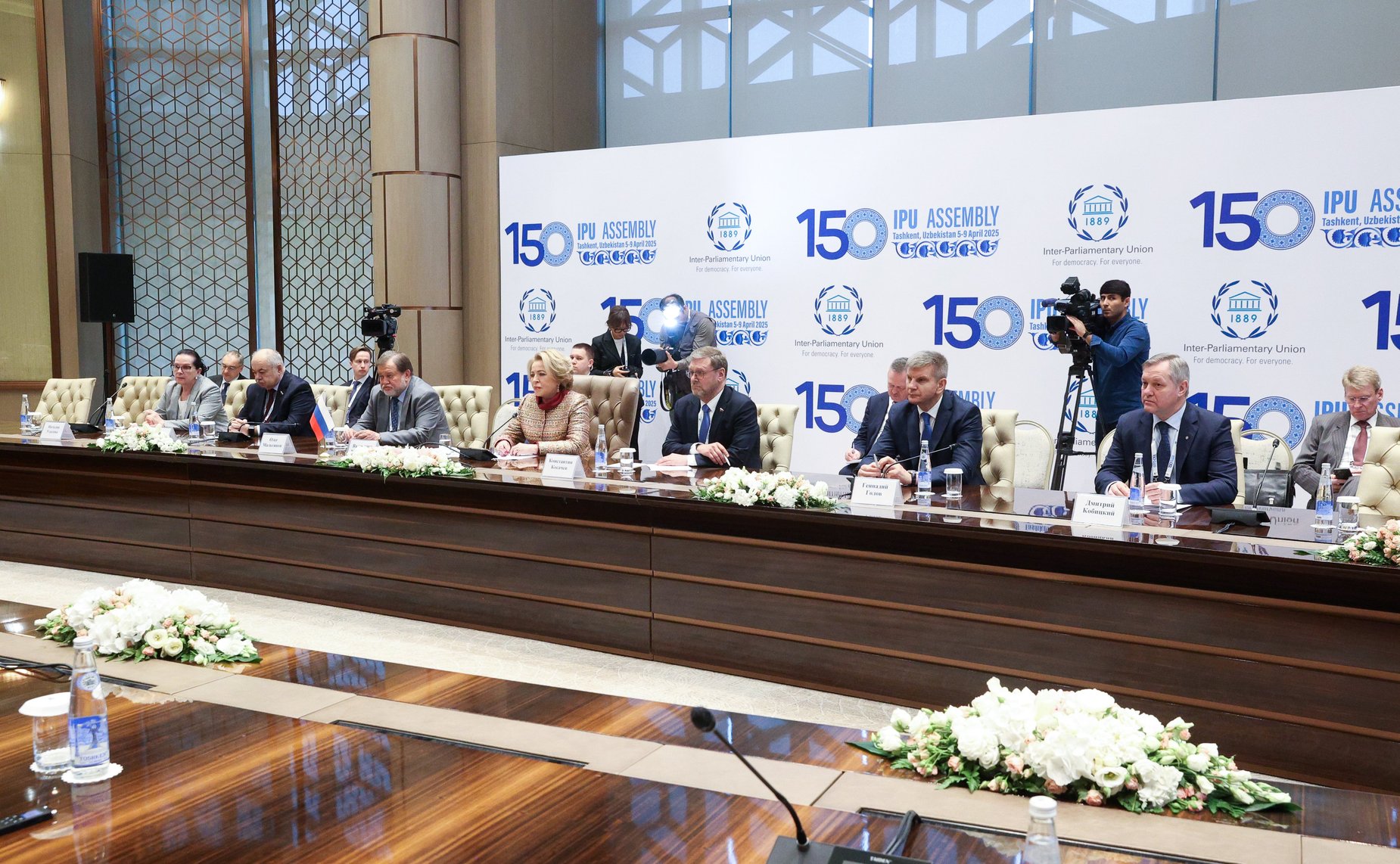 Председатель Совета Федерации Валентина Матвиенко провела встречу с Председателем Сената Олий Мажлиса Республики Узбекистан Танзилой Нарбаевой