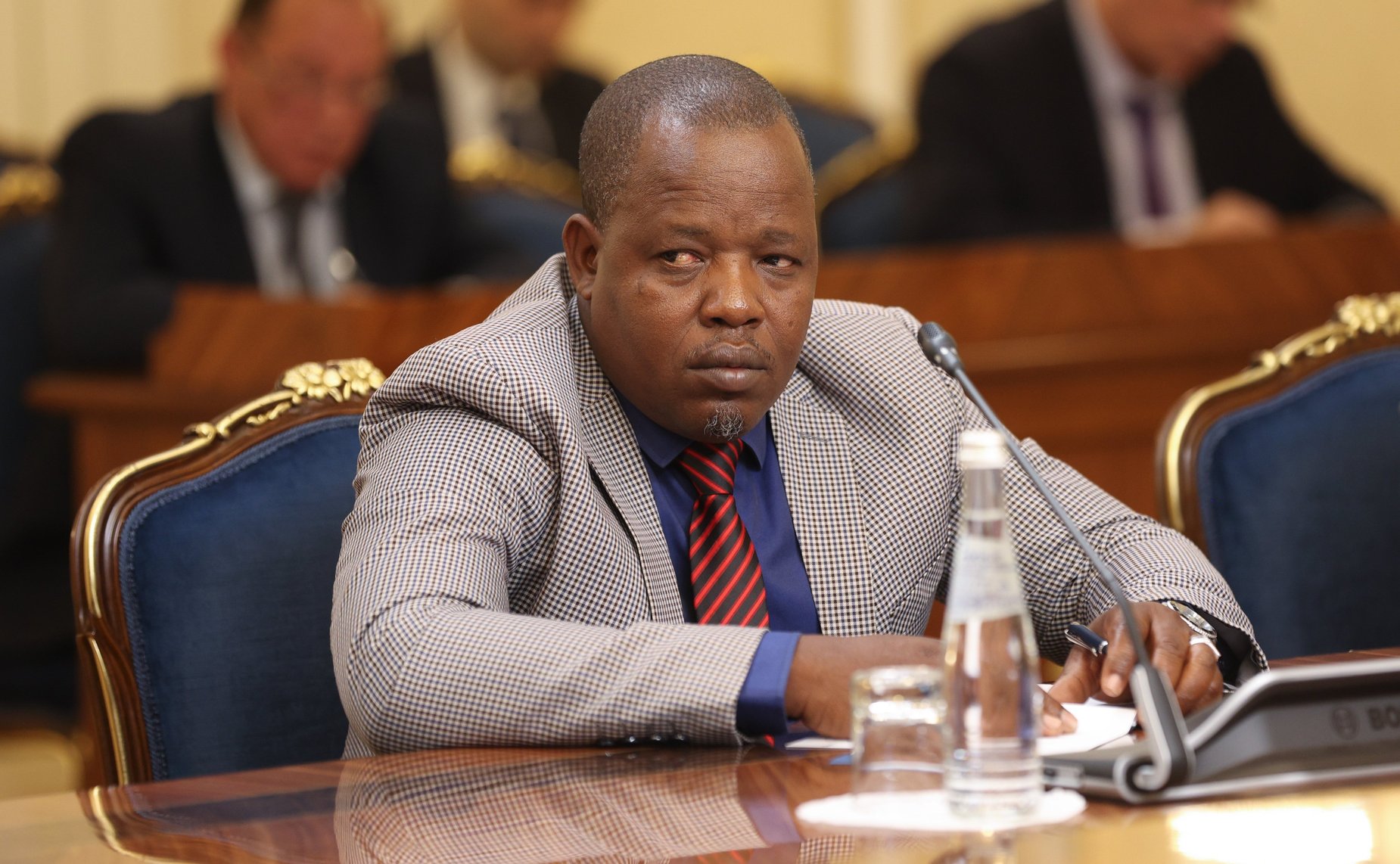 Встреча Председателя Совета Федерации Валентины Матвиенко с Председателем Национального собрания Парламента Республики Зимбабве Джейкобом Мудендой