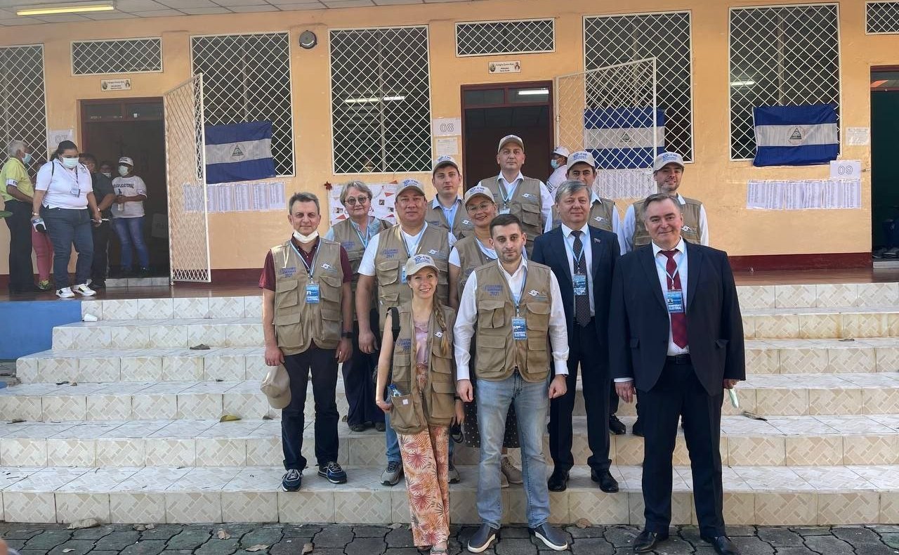 Владимир Полетаев и Наталия Косихина приняли участие в наблюдении за всеобщими выборами в Никарагуа