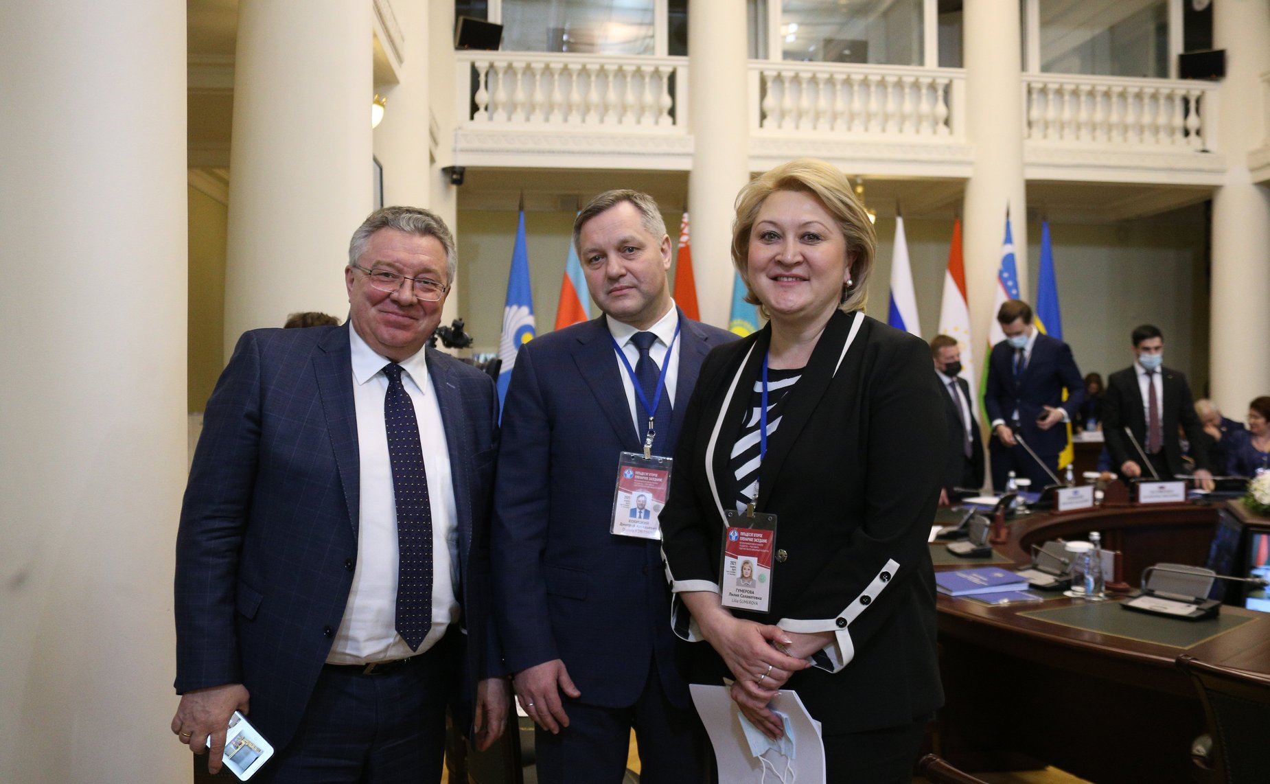 Заседание Совета Межпарламентской Ассамблеи СНГ