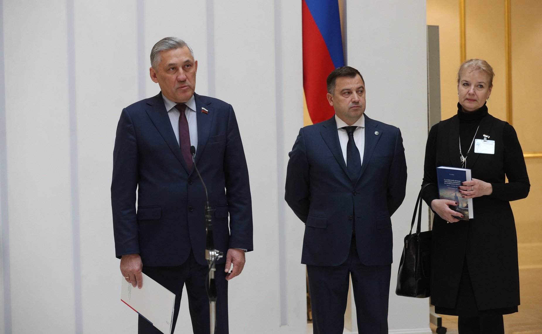 Открытие в Совете Федерации выставки «180 миль до Ленинграда: История Таллинского прорыва на современной морской карте»