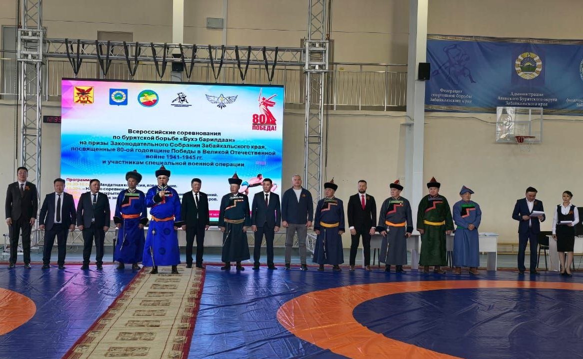 Баир Жамсуев принял участие в спортивных мероприятиях в Агинском Бурятском округе