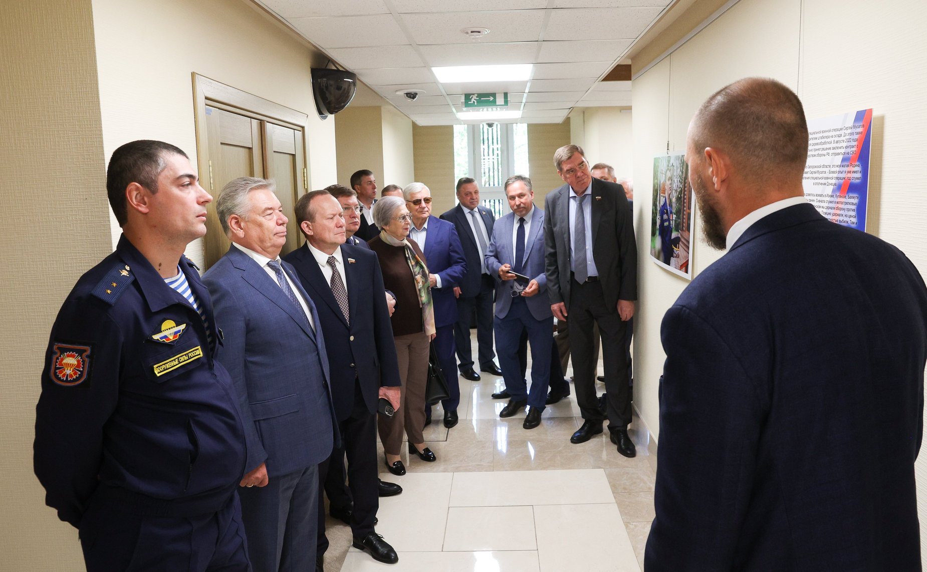Открытие выставки «Герой СВОей земли»