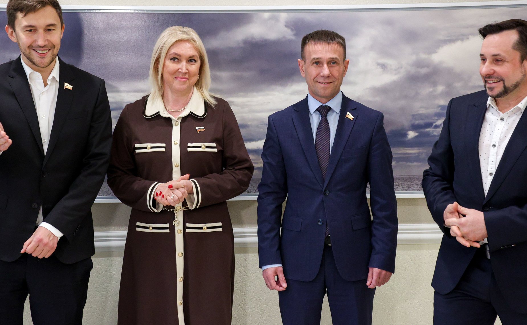 Церемония открытия выставки живописи А. Буртасенкова «Под Русским небом Крыма»