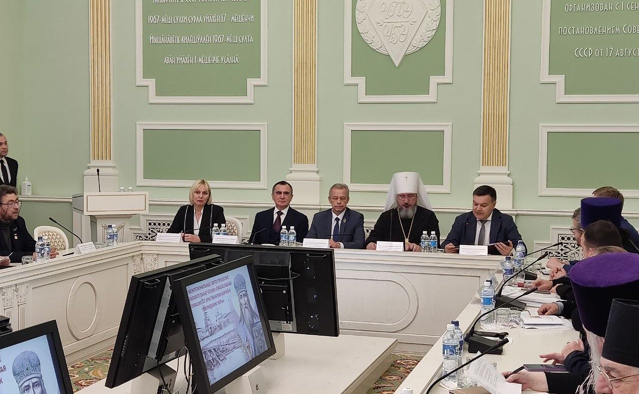 Николай Федоров приветствовал участников IX Межрегиональных Свято-Гурьевских образовательных чтений