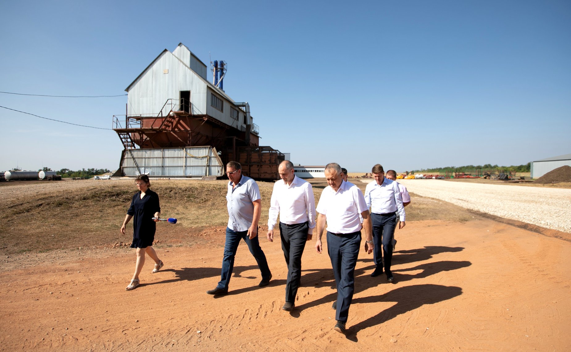 Андрей Шевченко принял участие в рабочей поездке губернатора Дениса Паслера по муниципальным образованиям Грачевского и Красногвардейского районов