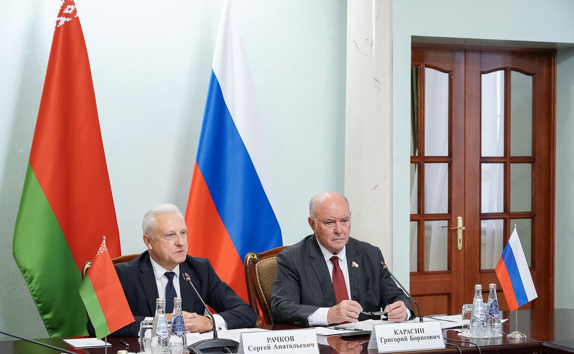 Совместное заседание Комитета СФ по международным делам и Постоянной комиссии Совета Республики Национального собрания Республики Беларусь по международным делам и национальной безопасности